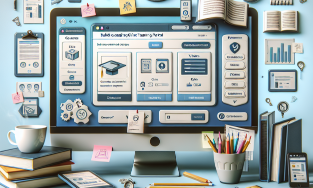 Building an Engaging Online Training Portal with Interactive Quizzes