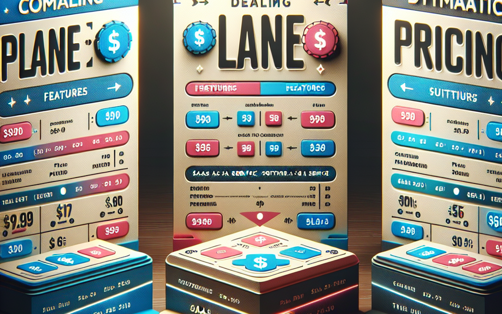 Create Compelling Dynamic Pricing Tables for Your SaaS Product