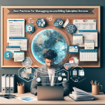 Best Practices for Managing Recurring Billing in Subscription Services