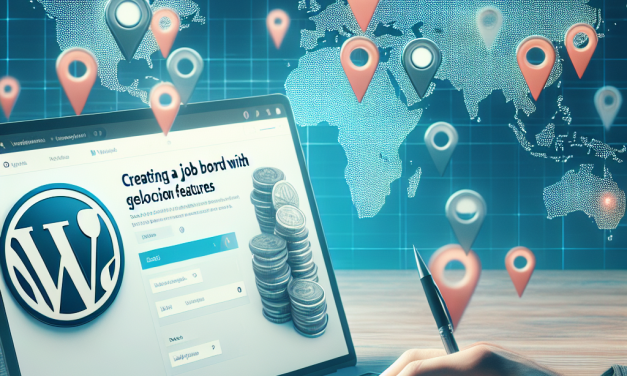 Creating a Job Board with Geolocation Features in WordPress
