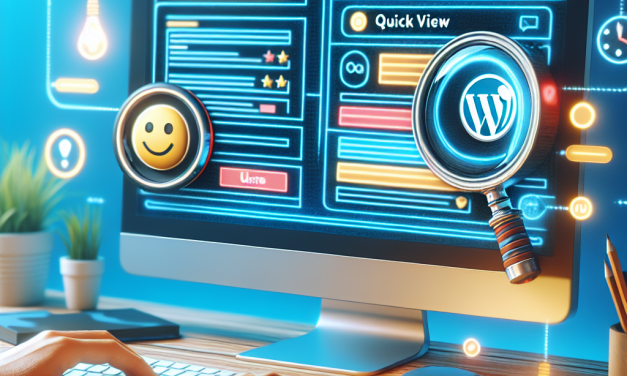 Enhancing User Experience: How to Add Quick View Functionality to Your WordPress Product Pages