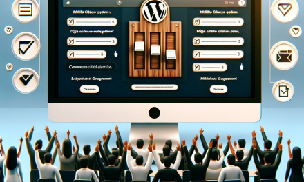 Maximizing Audience Engagement: How to Add a Poll System to Your WordPress Site