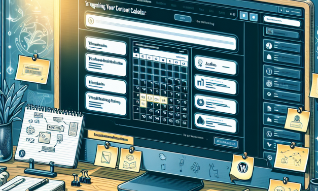 Streamlining Your Content Calendar: Top Editorial Plugins for WordPress