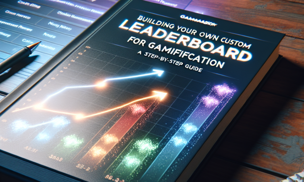 Building Your Own Custom Leaderboard for Gamification: A Step-by-Step Guide