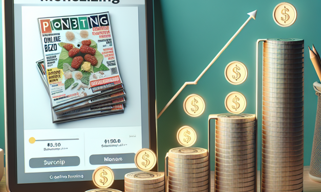 Monetizing Your Passion: Building a Digital Magazine with Subscription Tiers