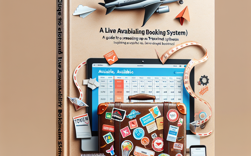 Streamlining Your Travel Business: A Guide to Setting Up a Live Availability Booking System