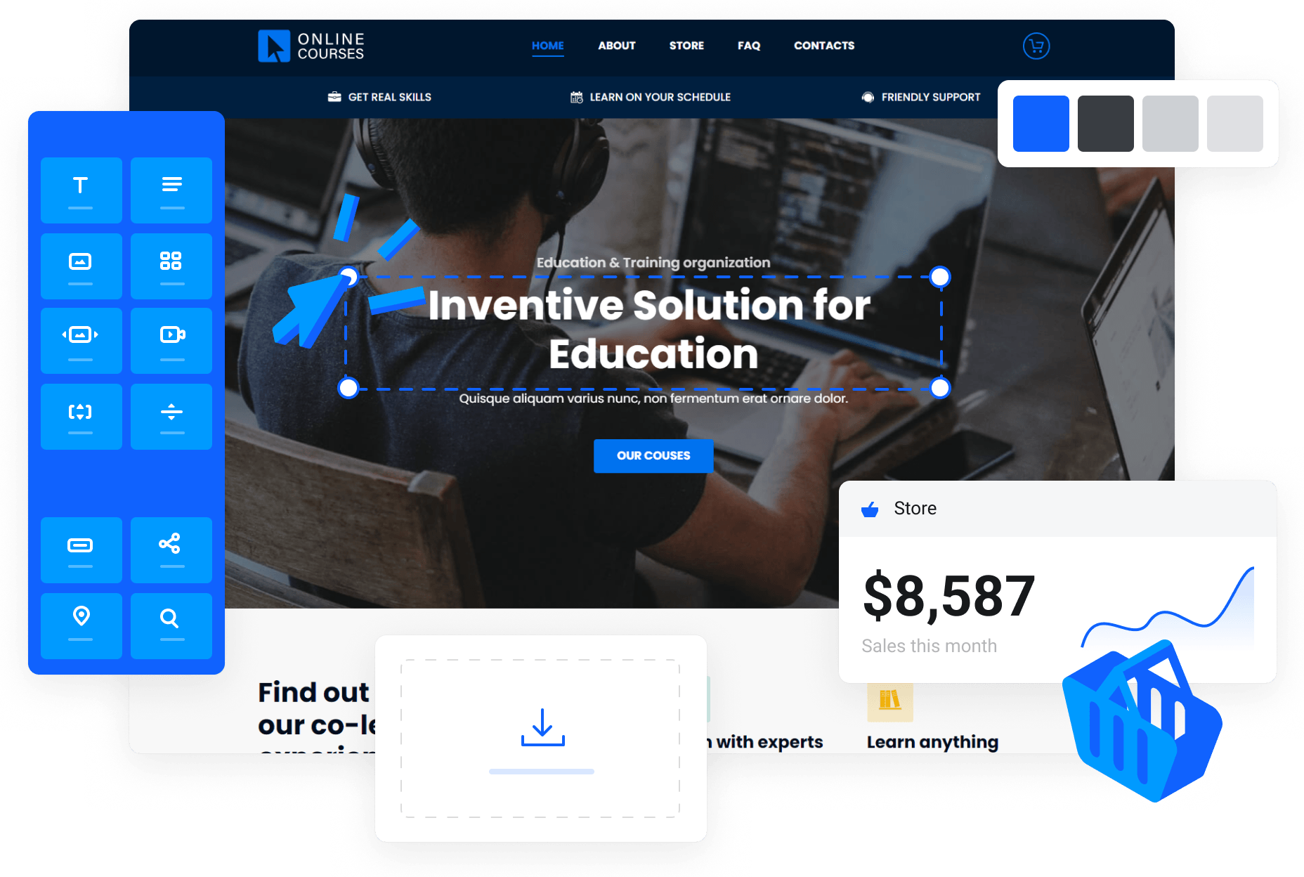 Site Builder WafaTech